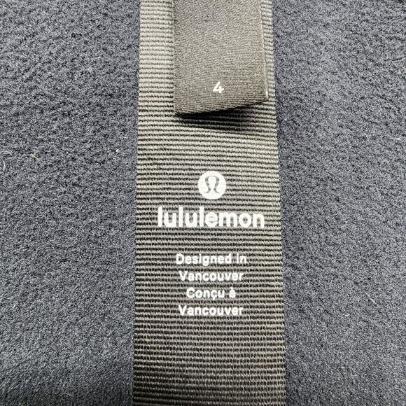 Lululemon Jacket Womens 4 Grey Heathered Black Wool All Days Soft Shell NO VEST - Picture 9 of 13